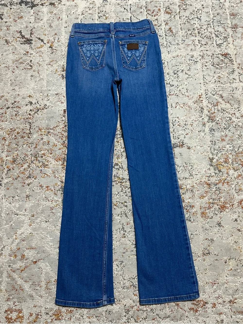 Wrangler youth bootcut jeans girls size 16 slim